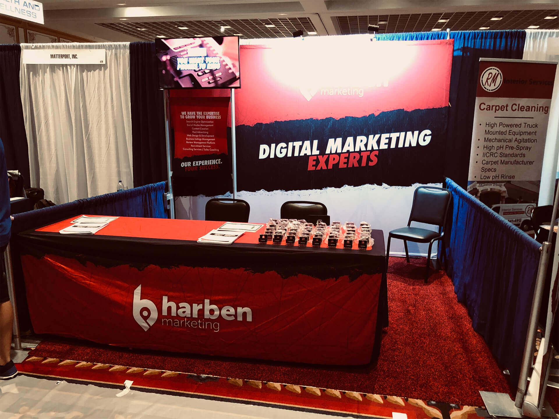 Harben Marketing Team Attends The Experience In Las Vegas Harben